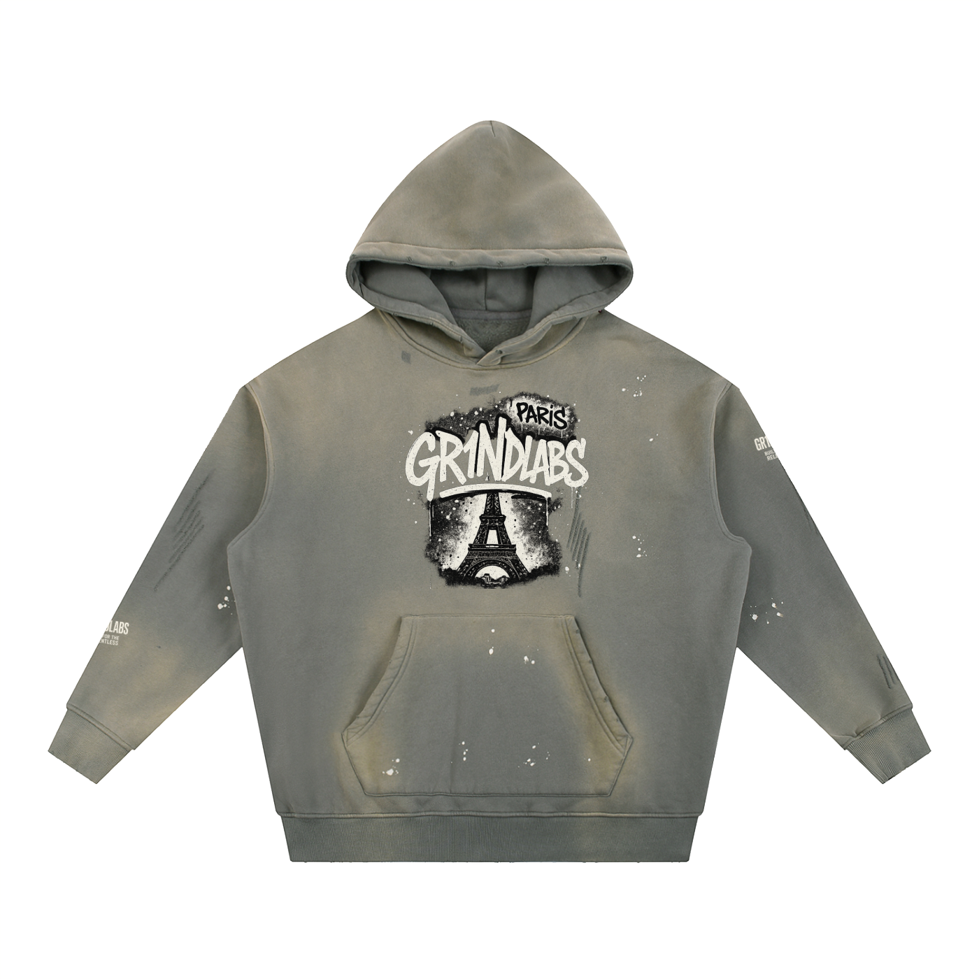 GR1ND LABS Washed Frayed Paris Exclusive